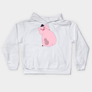 Waddles gravity falls Kids Hoodie